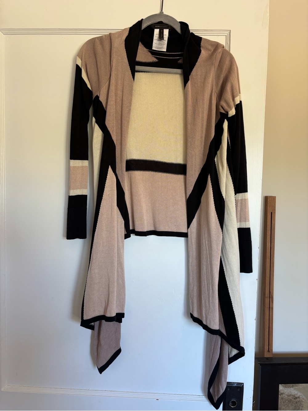 BCBG Silk-Cotton Blend Cardigan